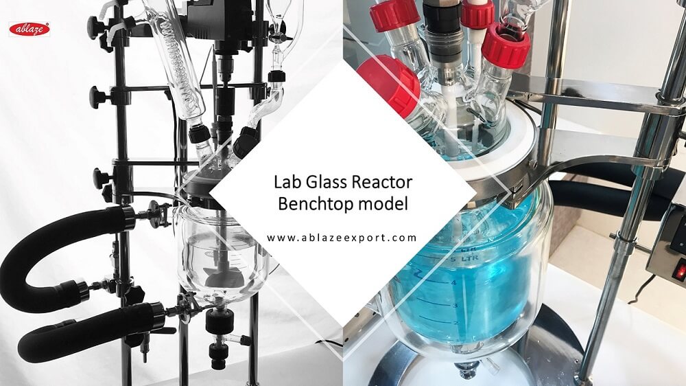 Lab Glass Reactor Benchtop model