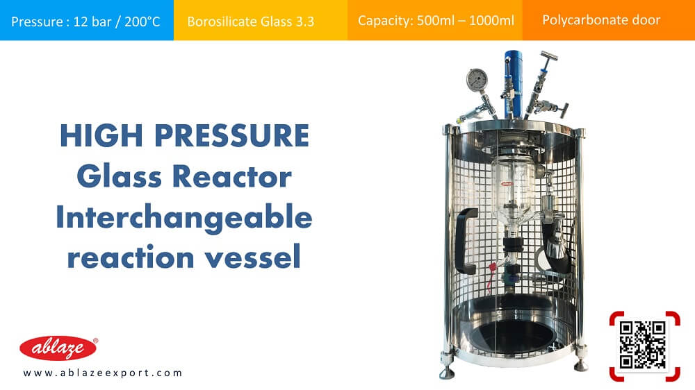 High Pressure Glass Reactor